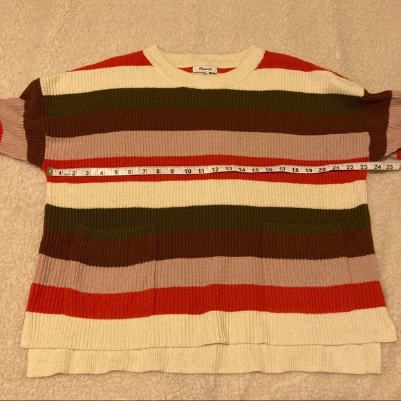 Madewell patch pocket striped sweater - Picture 8 of 11